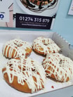 White Choc Donuts